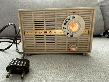 Amroh Muiden Holland Mambo radio buizenradio vintage beschikbaar voor biedingen