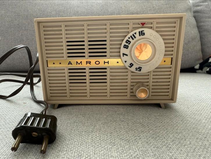 Amroh Muiden Holland Mambo radio buizenradio vintage, Antiek en Kunst, Antiek | Tv's en Audio, Ophalen of Verzenden