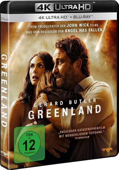 Greenland 4K UHD/Ultra HD Blu-Ray DE (Geseald), Cd's en Dvd's, Blu-ray, Nieuw in verpakking, Actie, Ophalen of Verzenden