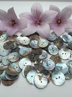 Parelmoer knopen 20mm knoopjes 50 stuks, Ophalen of Verzenden, Nieuw, Knoop of Knopen