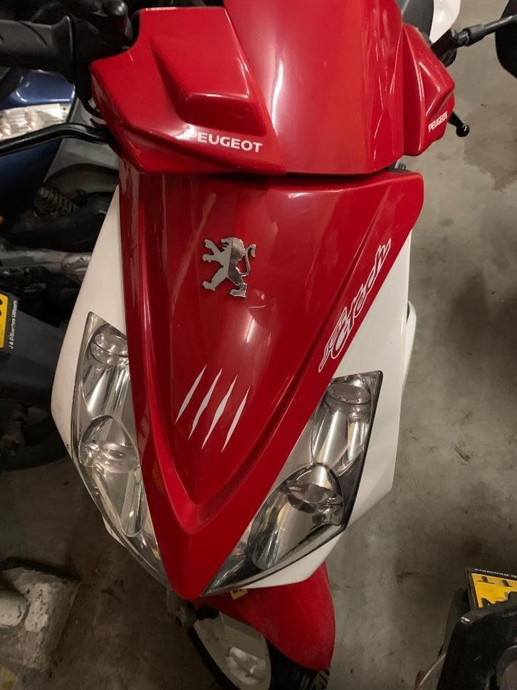 Peugeot speedfight Jetforce, Fietsen en Brommers, Scooters | Peugeot, Gebruikt, Speedfight, Maximaal 45 km/u, Benzine, Ophalen of Verzenden