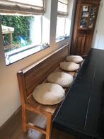 Teak houten bank, Huis en Inrichting, Banken | Bankstellen, Ophalen, 150 tot 200 cm, Nieuw, 75 tot 100 cm