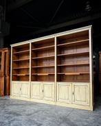 XXL Vintage Bibliotheekkast | Winkelkast | Boekenkast #792, Huis en Inrichting, Met deur(en), Teakhout, 25 tot 50 cm, 200 cm of meer