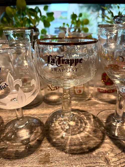 Set van 30 diverse bierglazen, Antiek en Kunst, Antiek | Glas en Kristal, Ophalen