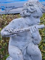 Betonnen Tuin Engel op Bal, Ophalen of Verzenden, Gebruikt, Beton, Engelenbeeld