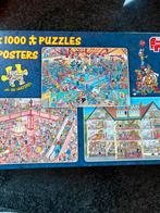 3x 1000 stukjes jan van haasteren, Hobby en Vrije tijd, Denksport en Puzzels, Ophalen of Verzenden, 500 t/m 1500 stukjes, Zo goed als nieuw