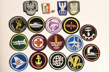 lot emblemen Polen poolse emblemen patch beschikbaar voor biedingen