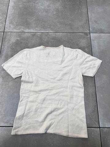 BRAX FIJN GEBREID WITTE WOLLEN TRUI CASHMERE WOL MAAT 38 M beschikbaar voor biedingen
