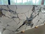 PVC Marmer, hoogglans met gold, wandpaneel 280x 122, Ophalen of Verzenden, Nieuw, Overige materialen, Minder dan 20 mm