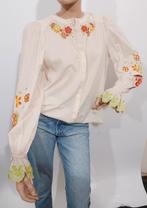 HARPER & EVE ecrukleurige blouse met kralen maat M NIEUW, Kleding | Dames, Blouses en Tunieken, Maat 38/40 (M), Wit, Ophalen of Verzenden