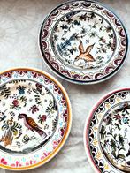 Vintage drieluik versierde wandborden, Antiek en Kunst, Verzenden