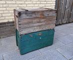Twee originele eierkisten, Huis en Inrichting, Ophalen, Minder dan 50 cm, Gebruikt, 50 tot 100 cm