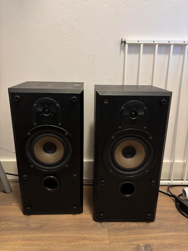 B&W Vision Speakers, Audio, Tv en Foto, Luidsprekers, Gebruikt, Front, Rear of Stereo speakers, 60 tot 120 watt, Bowers & Wilkins (B&W)