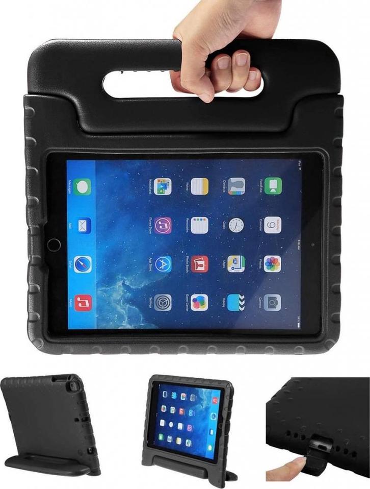 Kinderhoes zwart - Ipad 9.7 inch, Computers en Software, Tablet-hoezen, Nieuw, Bescherming voor- en achterkant, 9 inch, Ophalen of Verzenden