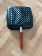 Grillpan - Gebruikt, Huis en Inrichting, Keuken | Potten en Pannen, Overige materialen, Gebruikt, Inductieplaat, Ophalen of Verzenden