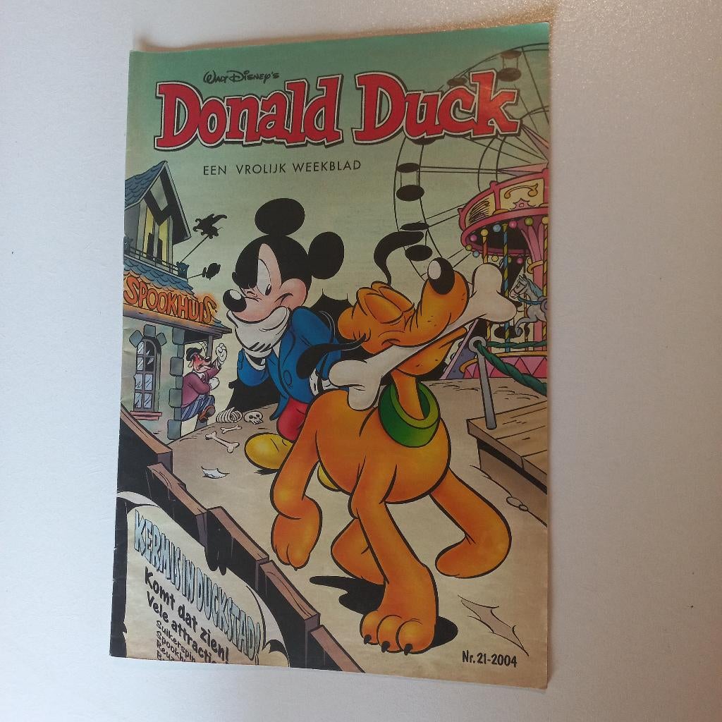 Stripverhalen. Donald Duck  + Mickey Mouse. Kijk 18 foto's., Ophalen of Verzenden, Donald Duck, Zo goed als nieuw, Papier, Kaart of Schrift