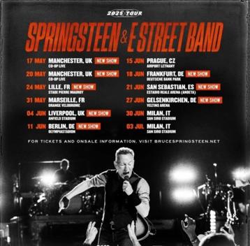 Bruce Springsteen Gelsenkirchen 1x zit vak C2 beschikbaar voor biedingen