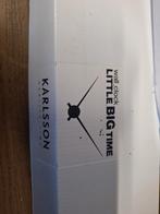 Karlsson little big time wall clock, Ophalen of Verzenden, Nieuw, Toner