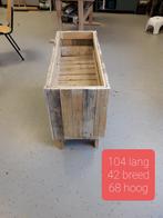 Plantenbak van pallethout, Doe-het-zelf en Verbouw, Ladders en Trappen, Ophalen, Minder dan 2 meter