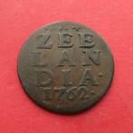 Duit Zeeland 1762 Zeelandia Luctor et Emergo Middelburg, Ophalen of Verzenden, Vóór koninkrijk, Overige waardes, Losse munt