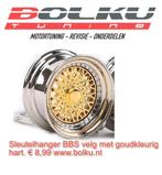 Sleutelhanger bbs velg goud hart, Ophalen of Verzenden