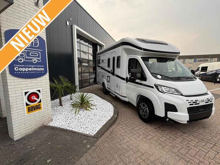 Laika Ecovip 3019 L 2 aparte bedden 2026, 10 duizend korting, Caravans en Kamperen, Campers, Bedrijf, tot en met 3, Half-integraal