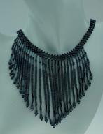 Hematiet edelsteen fraaie ketting 14k gouden slot dames, Sieraden, Tassen en Uiterlijk, Antieke sieraden, Verzenden, Goud, Ketting