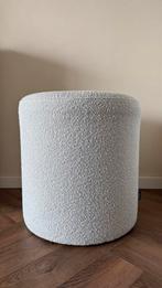 Poef Loods 5 - Bouclé naturel Ø46 cm, Huis en Inrichting, Banken | Voetenbanken en Poefen, Ophalen, Japandi, Minder dan 50 cm