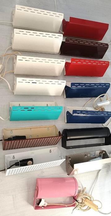 bedlamp/vintage wandlampen o.a. G&G /Massive /Happylight e.a beschikbaar voor biedingen