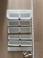 So Clever Voorraadkast Opbergsysteem - Wit Metaal, Huis en Inrichting, Kasten | Kledingkasten, Ophalen, Met plank(en), Minder dan 50 cm