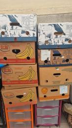 8 bananendozen, gratis, Ophalen, Zo goed als nieuw, Doos