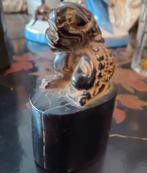 Meiji Stempel Hoorn Foo Dog, Ophalen