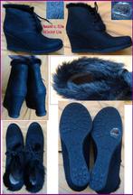 UNISA zwarte nubuck/leren sleehak laarzen maat 40 nieuw, Kleding | Dames, Schoenen, Zwart, Lage of Enkellaarzen, Nieuw, Ophalen of Verzenden