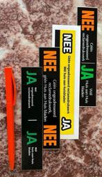 Brievenbus sticker, Ophalen, Nieuw