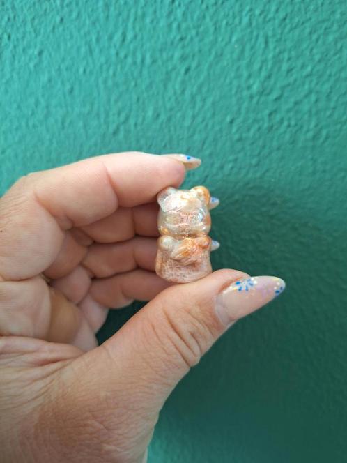 Beertje fossiel koraalsteen, Verzamelen, Mineralen en Fossielen, Mineraal, Verzenden
