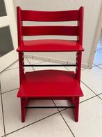 Stokke stoel Tripp Trapp Rood, Ophalen, Gebruikt, Meegroeistoel, Aanschuifbaar