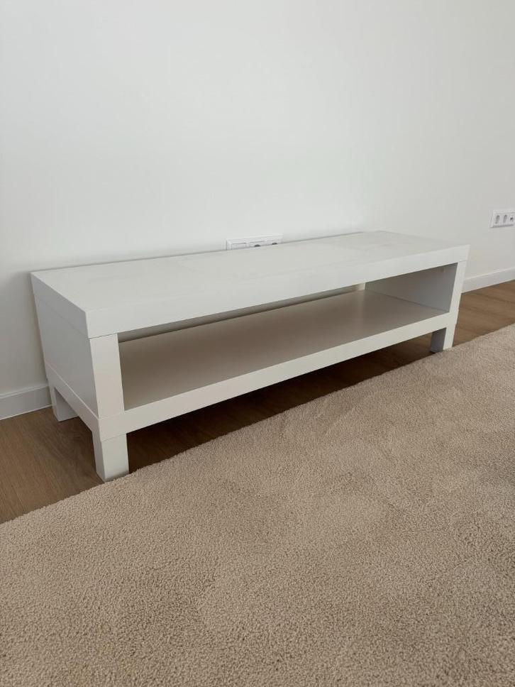 IKEA LACK tv-meubel, wit, afmetingen BxDxH: 120 x 35 x 36 cm, Huis en Inrichting, Kasten | Televisiemeubels, Zo goed als nieuw