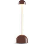 Marset Sips portable lamp - donkerbruin - NIEUW, Ophalen of Verzenden, Nieuw, Minder dan 50 cm