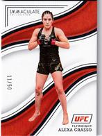 2023 Panini Immaculate Collection UFC Alexa Grasso #43 /50, Verzenden, Overige sporten, Poster, Plaatje of Sticker