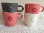 🤎4 D.E Douwe Egberts CAPPUCCINO Koffie MOKKEN/KOPPEN., Huis en Inrichting, Keuken | Servies, Keramiek, Ophalen of Verzenden, Zo goed als nieuw