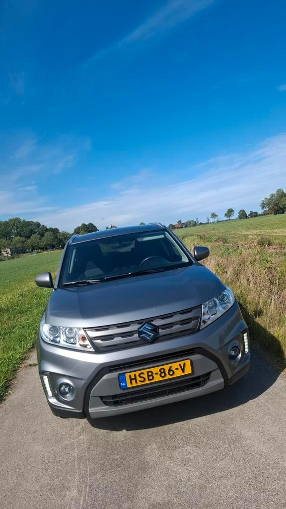 Suzuki Vitara 1.6 Ddis 120pk 4x4 maar 81000km 2015 Grijs, Auto's, Suzuki, Particulier, Vitara, 360° camera, Achteruitrijcamera