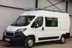 Peugeot Boxer L2H2 DUBBEL CABINE 7 personen met IMPERIAAL, Voorwielaandrijving, Stof, Gebruikt, Euro 6