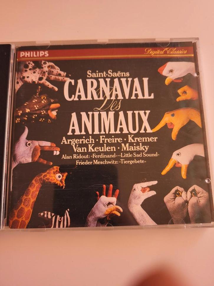Saint-Saëns - Carnaval des Animaux - CD, Cd's en Dvd's, Cd's | Klassiek, Gebruikt, Kamermuziek, Romantiek, Ophalen of Verzenden