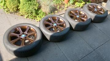 17 inch BMW style 394 Bronzen velgen met banden F30 F31 beschikbaar voor biedingen