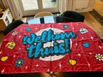 XXL Welkom Thuis vlag (150cm bij 92cm), Ophalen of Verzenden, Nieuw