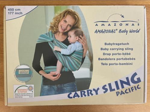 ANAZONAS Carry Sling DRAAGDOEK Pacific ZGAN, Kinderen en Baby's, Babydragers en Draagdoeken, Zo goed als nieuw, Draagdoek, Buik, Rug of Zij