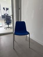 Stapelstoelen, Ophalen, Kunststof, Gebruikt, Blauw