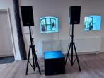 Solton Craaft Lucky 400 PA Set - Subwoofer + Toppen, Overige merken, Gebruikt, Ophalen of Verzenden, Complete surroundset
