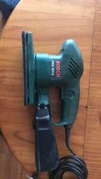 Bosch PSS 180A schuurmachine in goed conditie, Ophalen of Verzenden, Gebruikt, Minder dan 600 watt, Vlakschuurmachine