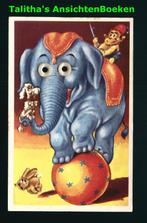 Kraaloogjes kaart Olifant circus M04-12, Verzenden, 1940 tot 1960, Ongelopen